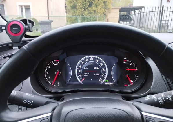 Opel Insignia cena 44450 przebieg: 185000, rok produkcji 2016 z Olsztyn małe 301
